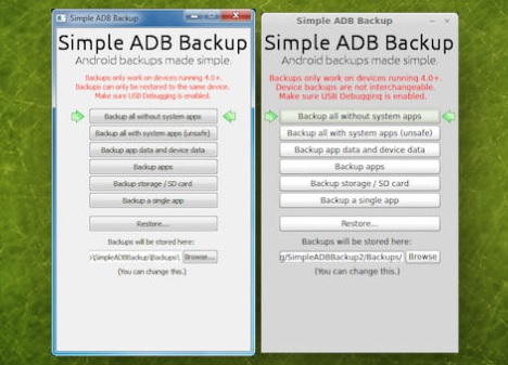 Simple adb backup free download. software